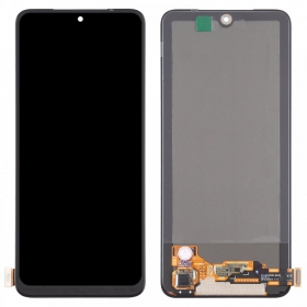 Xiaomi Redmi Note 10 / Redmi Note 10S näyttö (musta) (OLED)