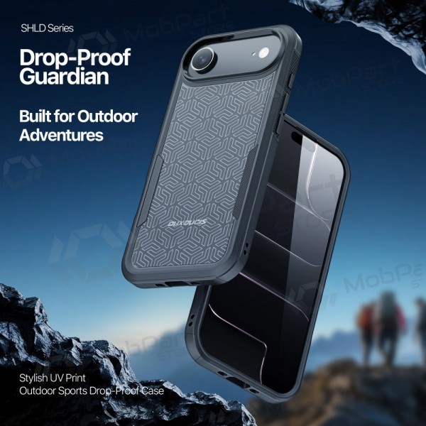 Apple iPhone Air kotelo Dux Ducis Shld musta (Triangle Pattern)