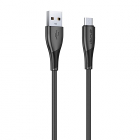 Micro-USB-kaapeli Awei CL-182M USB-A–Micro-USB 1 m musta