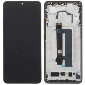 Xiaomi Poco X6 Pro 5G näyttö (keltainen) (kehyksellä) (alkuperäinen)