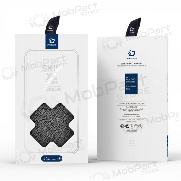 Xiaomi Redmi Note 12 Pro 5G / Poco X5 Pro 5G kotelo - Dux Ducis Skin X2 (musta)