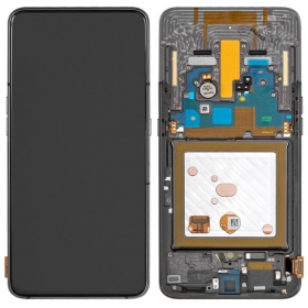 Samsung A805F Galaxy A80 ekranas (musta) (service pack) (alkuperäinen)