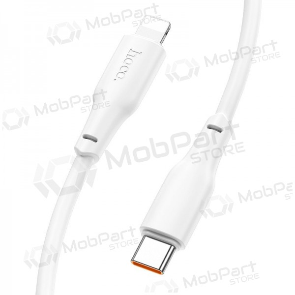 USB kaapeli Hoco X93 60W USB-C to USB-C 1.0m valkoinen