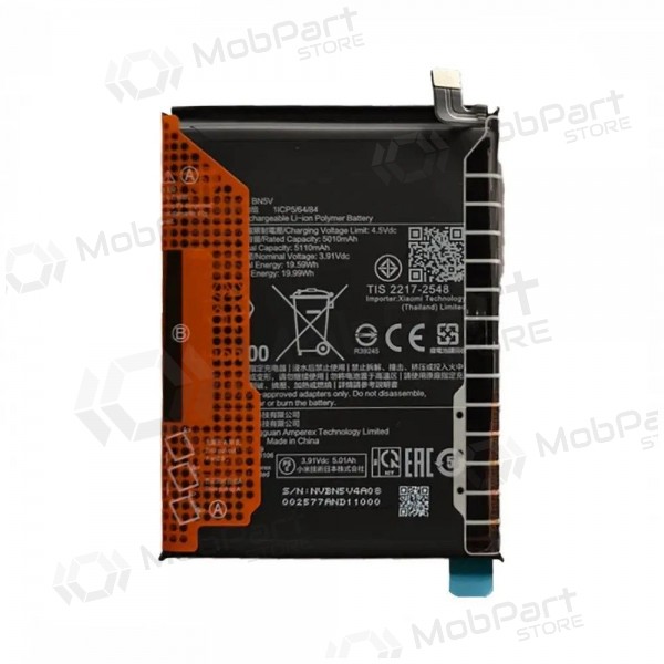 Xiaomi Redmi Note 14 Pro 5G, Poco X7 5G akku