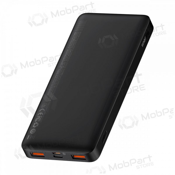 Ulkoinen paristo Power Bank Baseus Bipow 20W 10000mAh + MicroUSB 0.25m musta PPBD050301