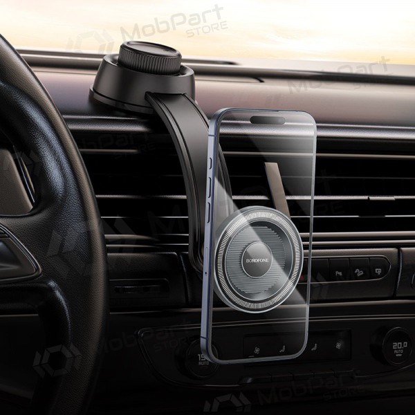 Auton matkapuhelinpidike Borofone BH123 (dashboard) musta