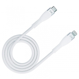 USB kaapeli 3MK Hyper Silicone Cable Lightning 20W 1m