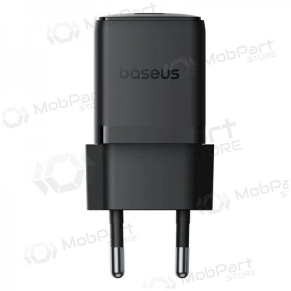 Laturi Baseus Palm 20W USB-C + USB-C to USB-C cable 1.0m musta P10111602113-01
