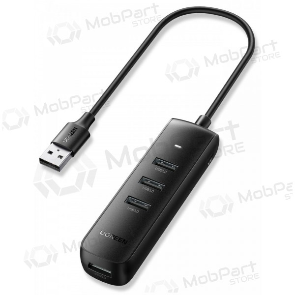 USB šakotuvas Ugreen CM416 USB-A 3.0 to 4xUSB-A 3.0 (10915) musta