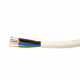 Joustava kaapeli Lietkabelis OMY 5x1.0 mm² kuparinen 100 m kela