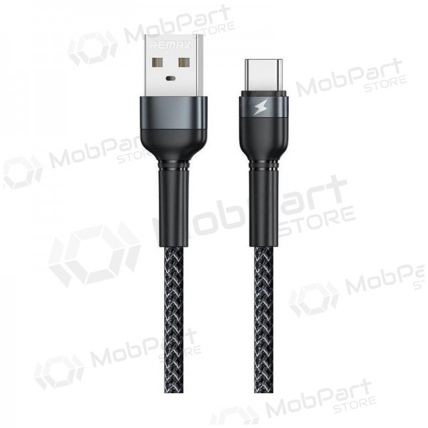 USB kaapeli Remax RC-124a USB-A to USB-C 1.0m musta