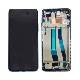 Xiaomi Mi 11 Lite 4G näyttö (sininen) (kehyksellä) (alkuperäinen)