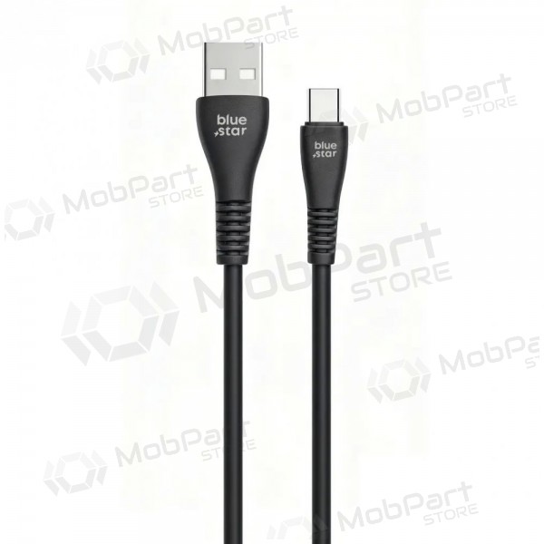 Lightning-kaapeli Blue Star PJ-DG4-A USB-A–Lightning 1 m musta