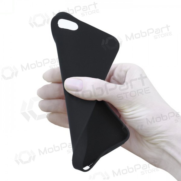 Apple iPhone 12 Pro Max kotelo - Rubber TPU (musta)