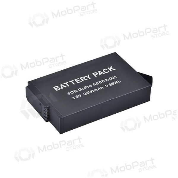 GoPro ASBBA-001 paristo / akku (2620mAh) GoPro ASBBA-001 paristo / akku (2620mAh)