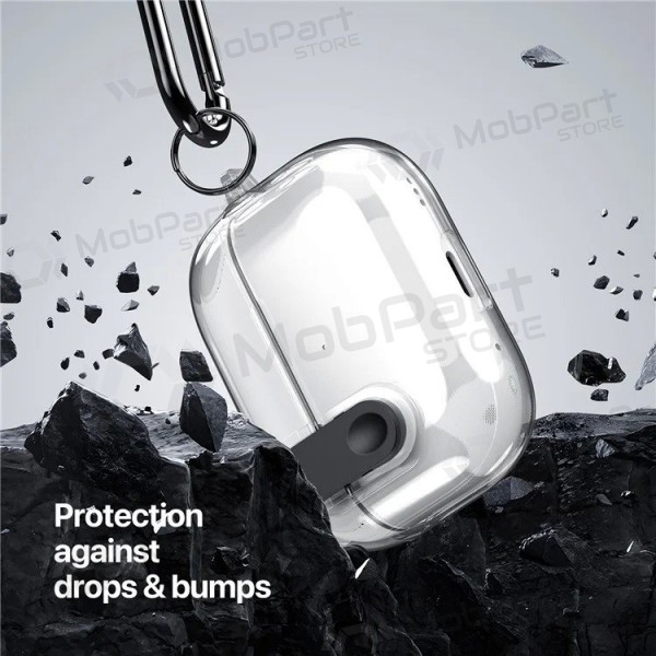 Suojakuori Dux Ducis PECL Apple AirPods 1/2 harmaa