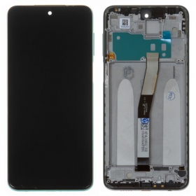 Xiaomi Redmi Note 9 Pro näyttö (vihreä) (kehyksellä) (service pack) (alkuperäinen)