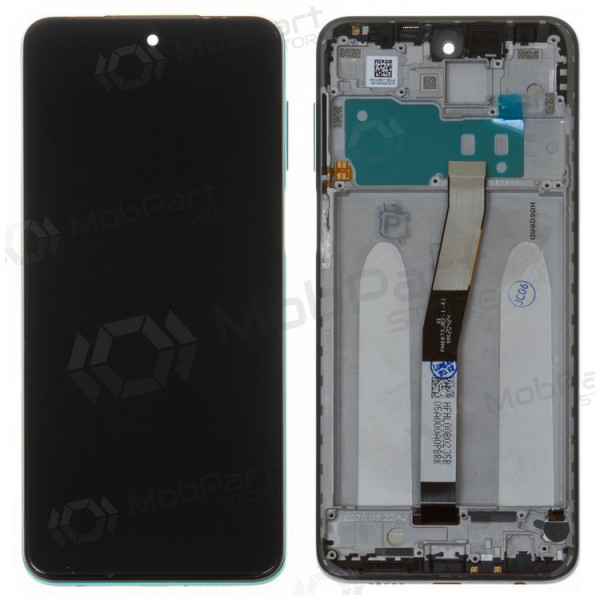 Xiaomi Redmi Note 9 Pro näyttö (vihreä) (kehyksellä) (service pack) (alkuperäinen) Xiaomi Redmi Note 9 Pro näyttö (vihreä) (kehyksellä) (service pack) (alkuperäinen)