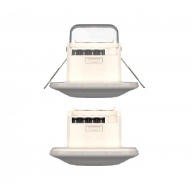 Lubinis judesio būvio Theben T1030052 Luxa (360°, valkoinen)