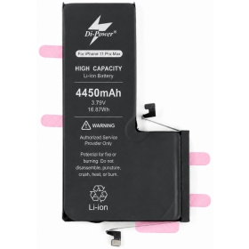 Akumuliatorius "Di-Power" (lisääntynyt kapasiteetti) tarkoitettu  iPhone 11 Pro Max 4450mAh