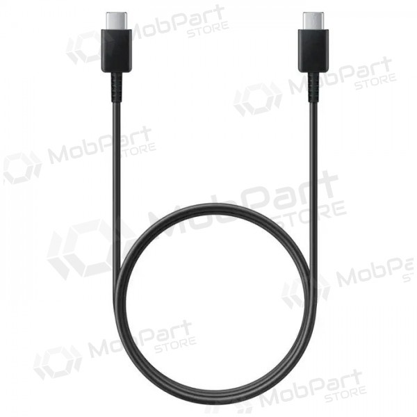 USB kaapeli alkuperäinen Samsung EP-DA705 Type-C-Type-C 1.0m pakkauksessa musta