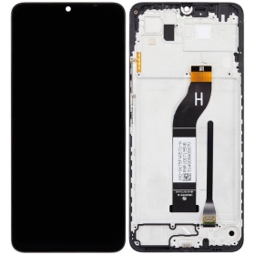 Xiaomi Redmi 13C 4G, 5G, Poco C65 näyttö (musta) (kehyksellä) (Premium)