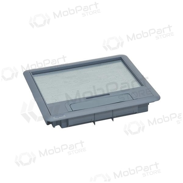 Grindinės dėžės dangtis 12/18 mod. Legrand 088001 (harmaa)