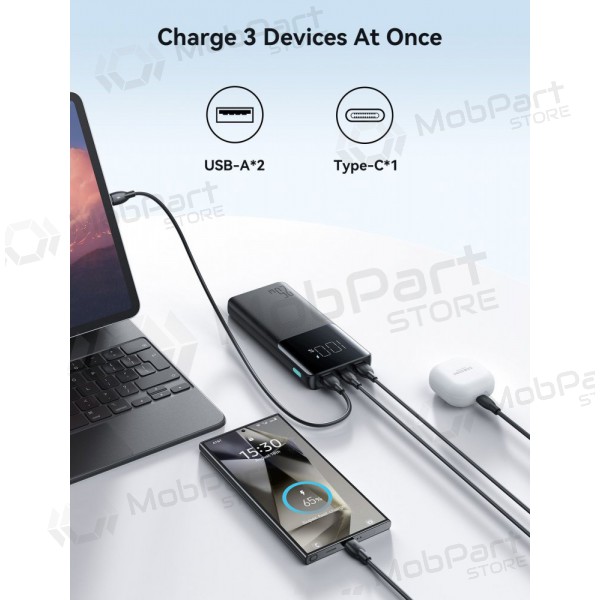 Ulkoinen paristo Power Bank Joyroom JR-PBF20 22.5W 10000mAh musta