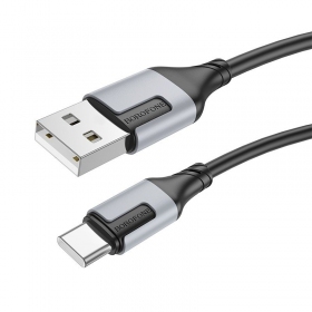 USB kaapeli Borofone BX101 USB-A to USB-C 1.0m musta