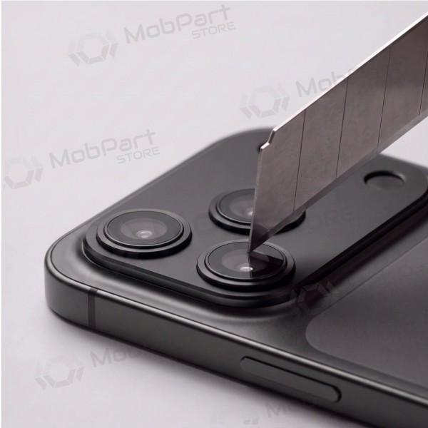 Apple iPhone 18 Pro Max - Tech-Protect CamFull Fit+ kameran suoja (musta)