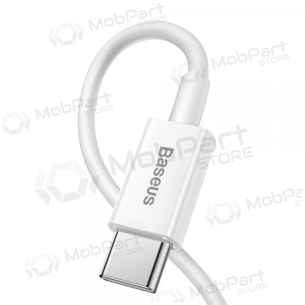 Kaapeli Baseus Superior Type-C - Lightning PD 20W 0.25m (valkoinen) CATLYS-02
