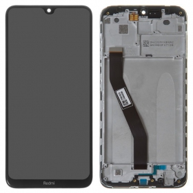 Xiaomi Redmi 8 / 8A näyttö (musta) (kehyksellä) (service pack) (alkuperäinen)