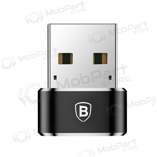 Sovitin Baseus Type-C to USB-A musta CAAOTG-01