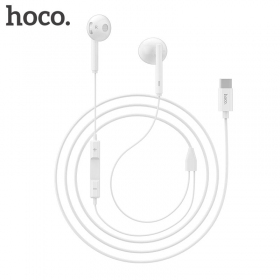 Handsfree HOCO L10 Type-C (valkoinen)