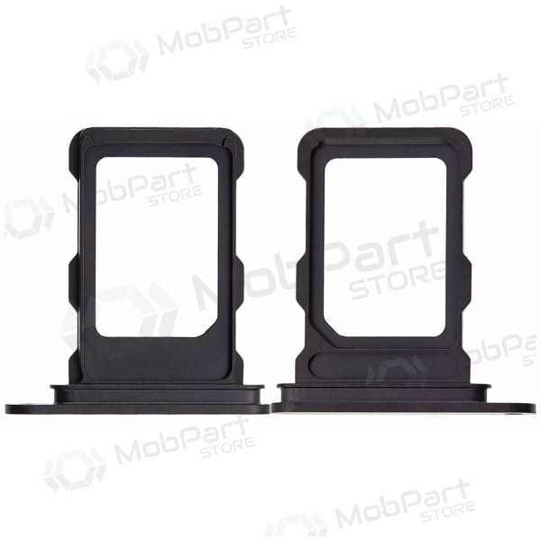 Apple iPhone 16 Pro, 16 Pro Max SIM-korttipidike (musta)