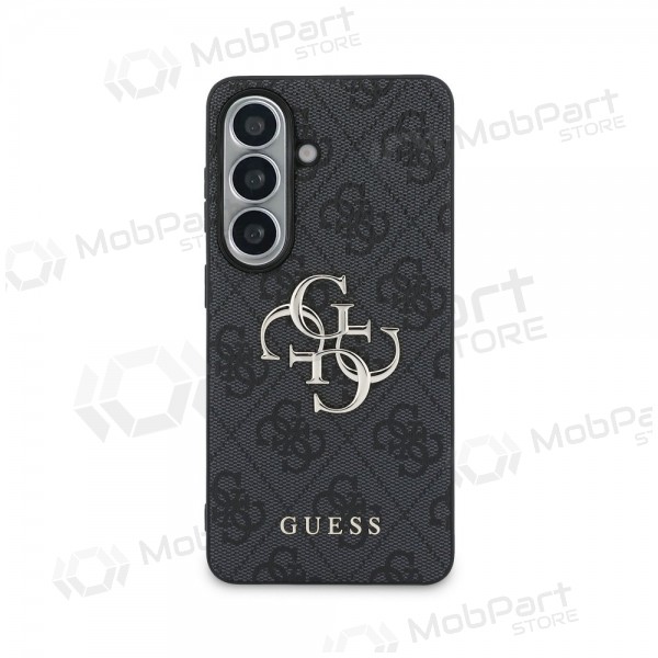 Samsung Galaxy S26 kotelo - Guess PU 4G Metal Logo (harmaa)