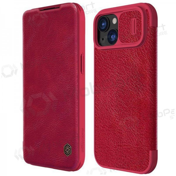 Apple iPhone 14 kotelo - Nillkin Leather (punainen)