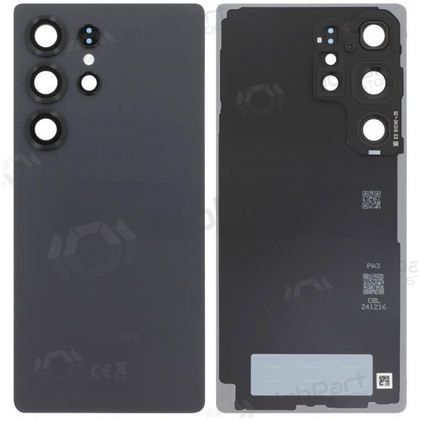 Samsung Galaxy S25 Ultra takakansi (musta) (alkuperäinen)