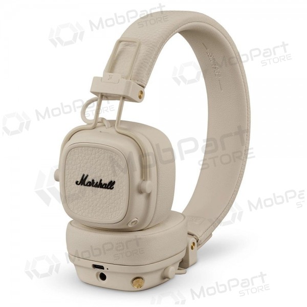 Langattomat kuulokkeet Marshall Major V Bluetooth USB-C 3,5 mm mikrofonilla