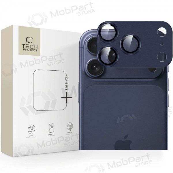 Apple iPhone 17 Pro Max kameran suoja - Tech-Protect CamFull Fit+ (Deep Blue)