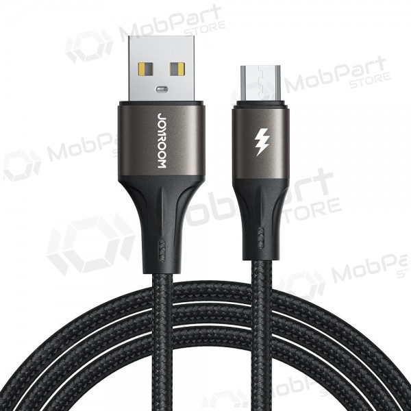 USB kaapeli Joyroom SA25-AM3 USB to MicroUSB 3A 1.2m musta