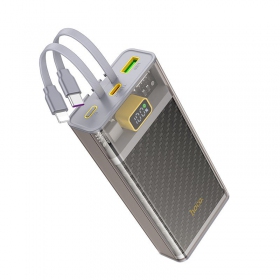 Ulkoinen paristo Power Bank Hoco J104A Discovery Edition 22.5W 20000mAh harmaa