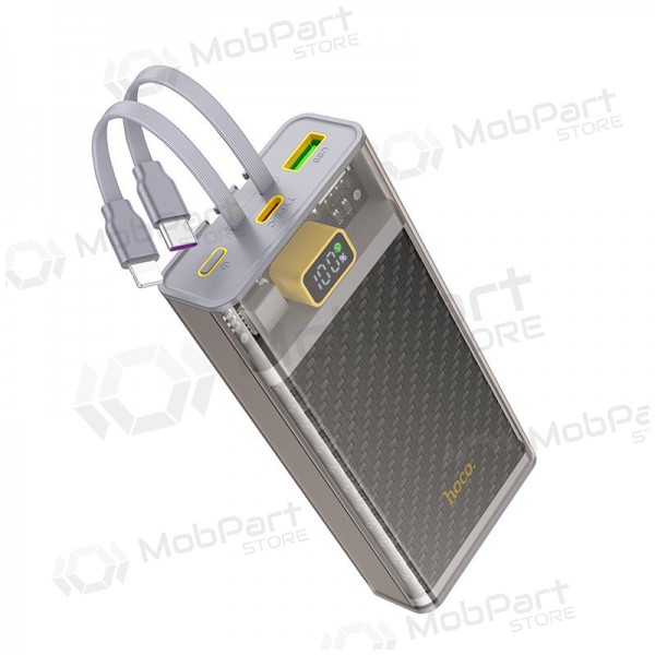 Ulkoinen paristo Power Bank Hoco J104A Discovery Edition 22.5W 20000mAh harmaa
