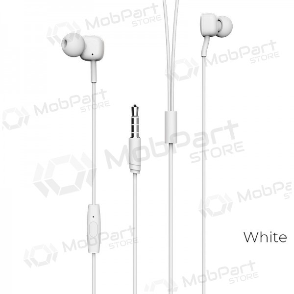 Handsfree Borofone BM34 3,5mm (valkoinen)