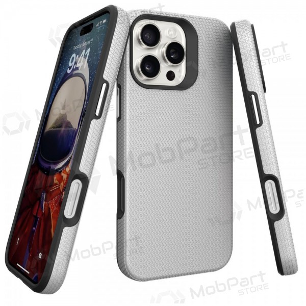 Suojakuori Perfectionists Triangle Mag Case Apple iPhone 11 hopea Suojakuori Perfectionists Triangle Mag Case Apple iPhone 11 hopea