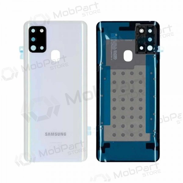 Samsung A217 Galaxy A21s 2020 takaakkukansi (valkoinen) (käytetty grade B, alkuperäinen)