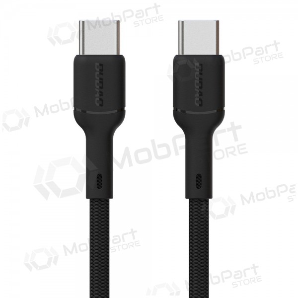 USB-C-kaapeli Dudao L9C USB-C–USB-C 2 m 65 W musta