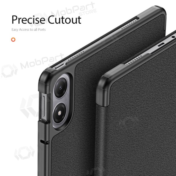 Xiaomi Redmi Pad Pro 12.1, Redmi Pad 2 Pro 12.1 lompakkokotelo - Dux Ducis Domo (musta)