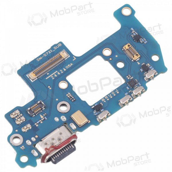 Samsung S721 Galaxy S24 FE 5G latauspistorasian ja mikrofonin liitin (latausliitin) (service pack) (alkuperäinen) Samsung S721 Galaxy S24 FE 5G latauspistorasian ja mikrofonin liitin (latausliitin) (service pack) (alkuperäinen)