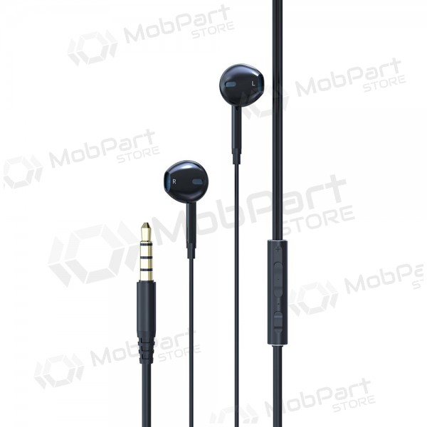 Handsfree Devia Pure Sound 3,5mm (musta)